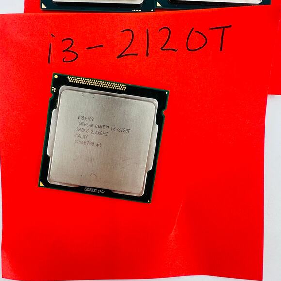 Lot of 37 Intel Core i3-550 i3-2120 i3-3220 i3-4150 i3-4160T i3-4330TE i3-6100 - Picture 8 of 11